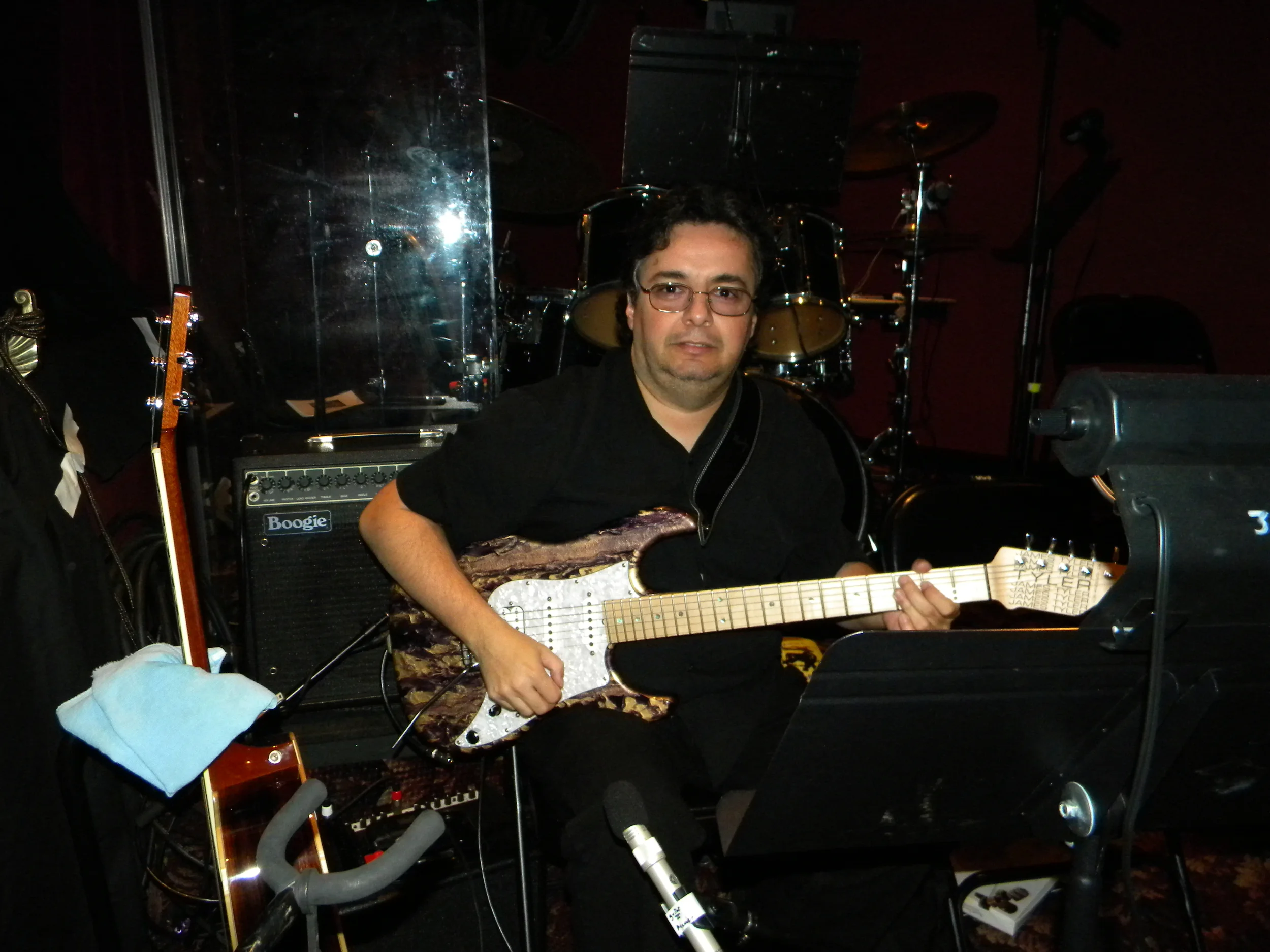  In the pit for All Shook Up in 2010. 
