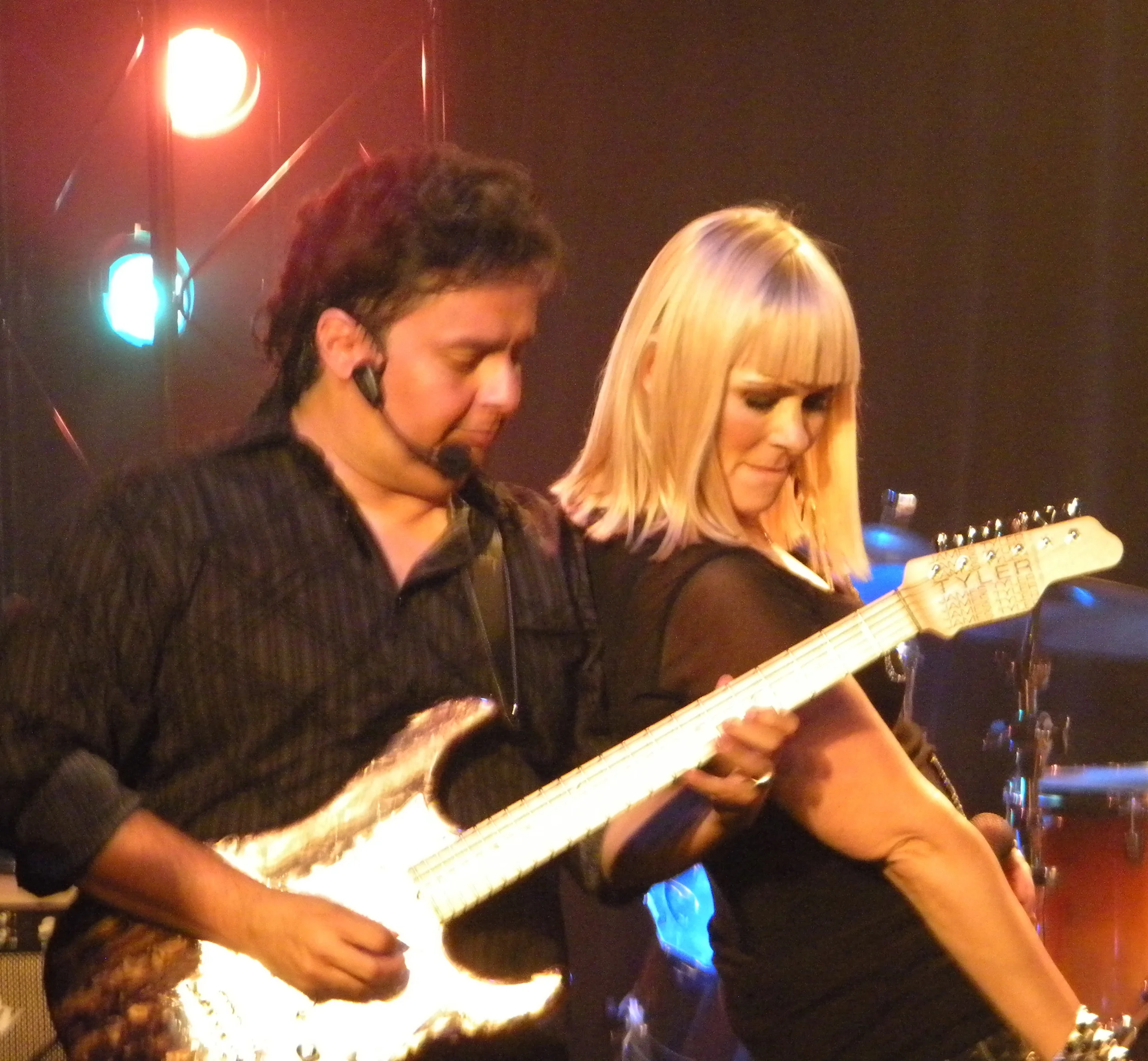  With Lisa Lyon of L.A. Lyon in Las Vegas. 