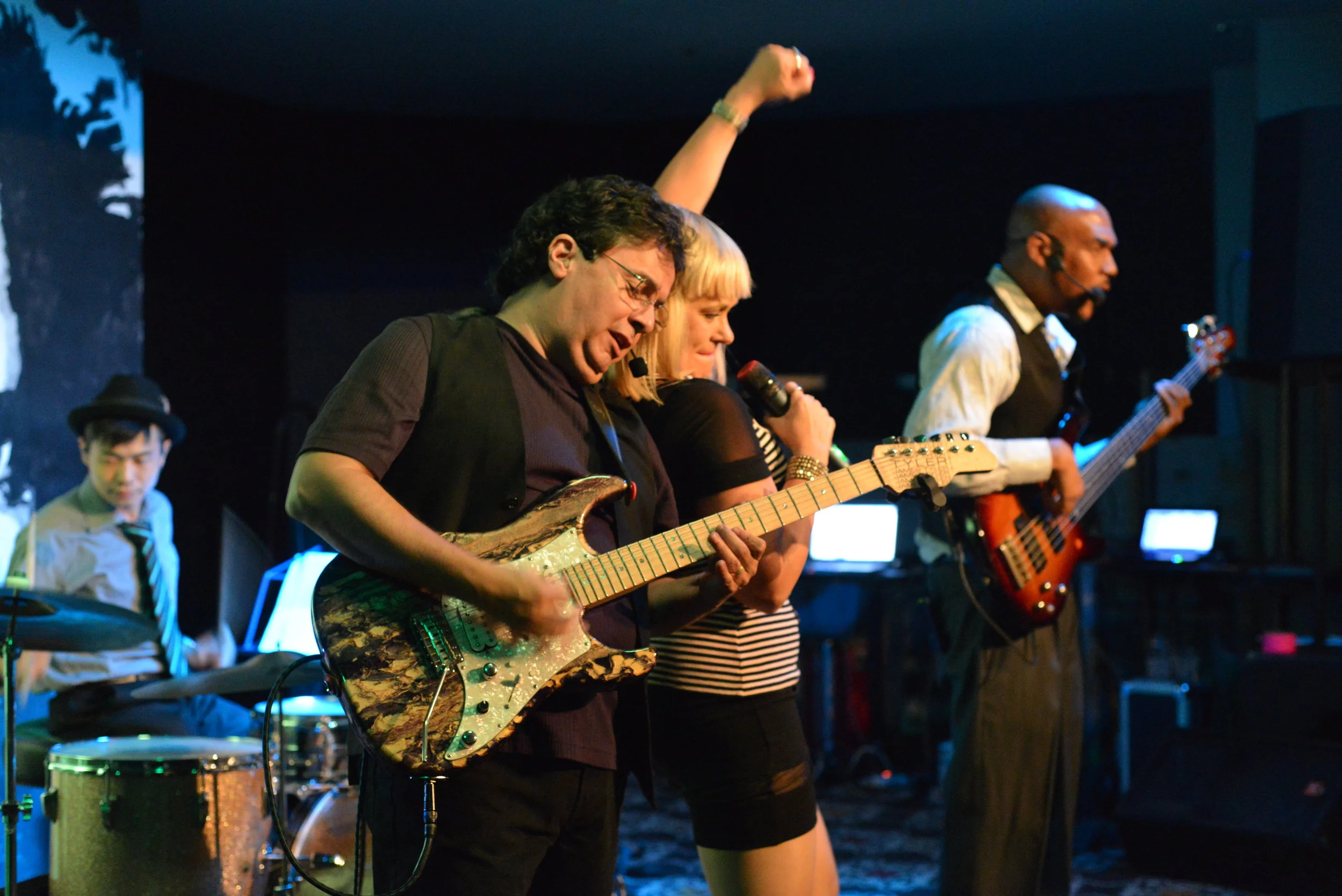  L.A. Lyon Power!! With Lisa Lyon. Casting Call Lounge at the Holiday Inn in Burbank. 