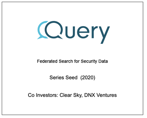 Federated search for security data
