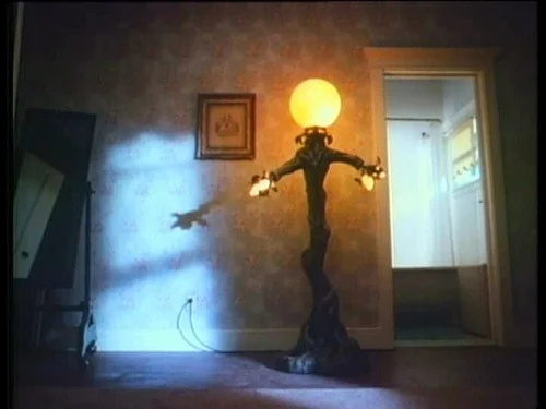 That damn lamp from Amityville 4: The Evil Escapes.
