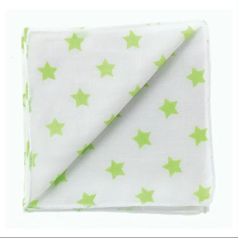 55 blanc/tilleul Étoiles