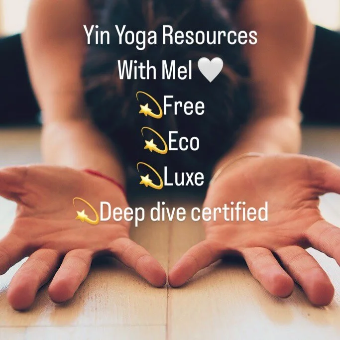YIN YOGA RESOURCES 🤍🩶

It occurred to me recently as I wrapped up a 50hr teacher training immersion in Sydney and shared my resources with the group (who were unaware of most of them 😳) that I haven&rsquo;t really been sharing so much other than t
