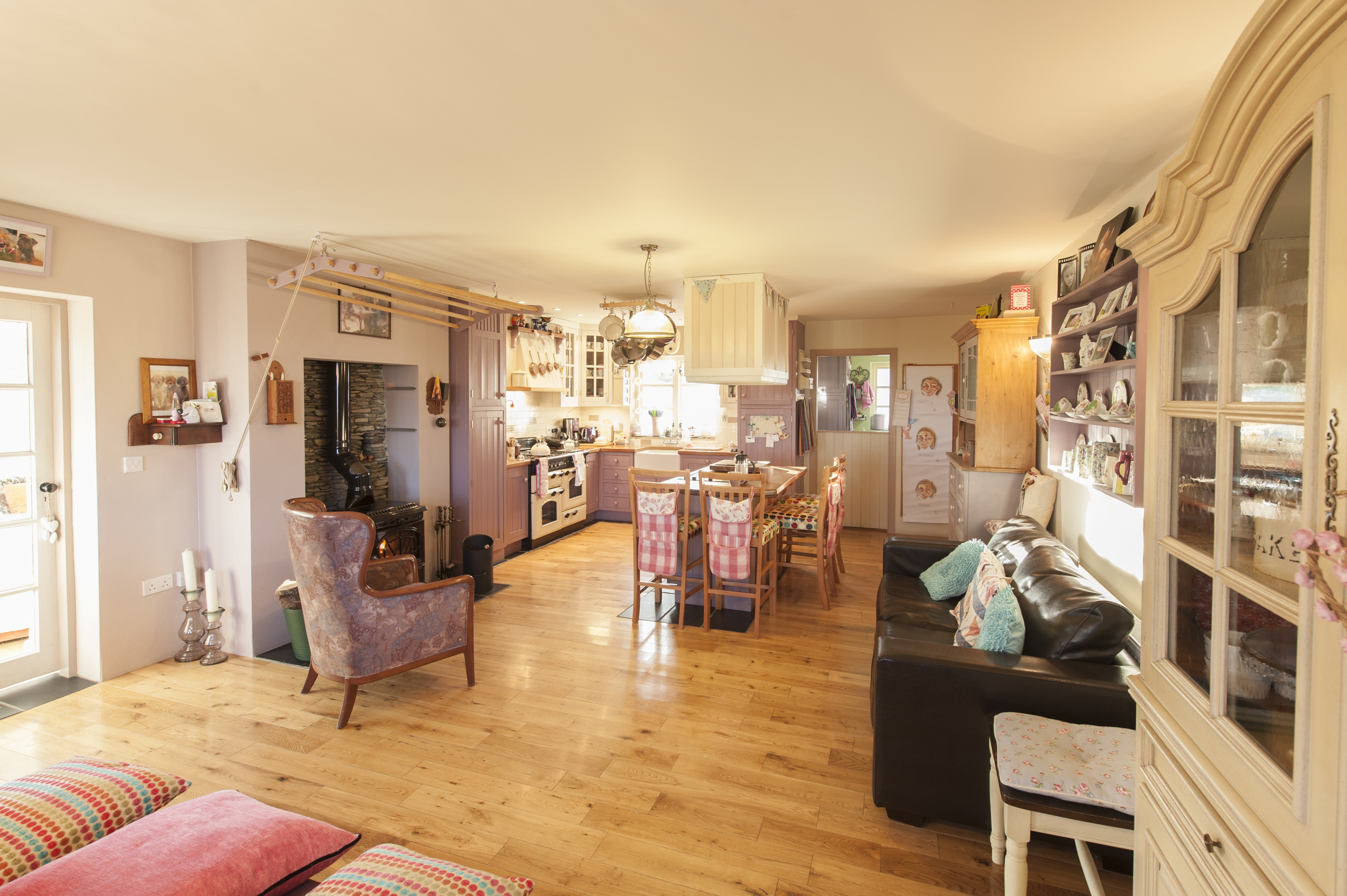 The spectacular kitchen - the hub of the home.