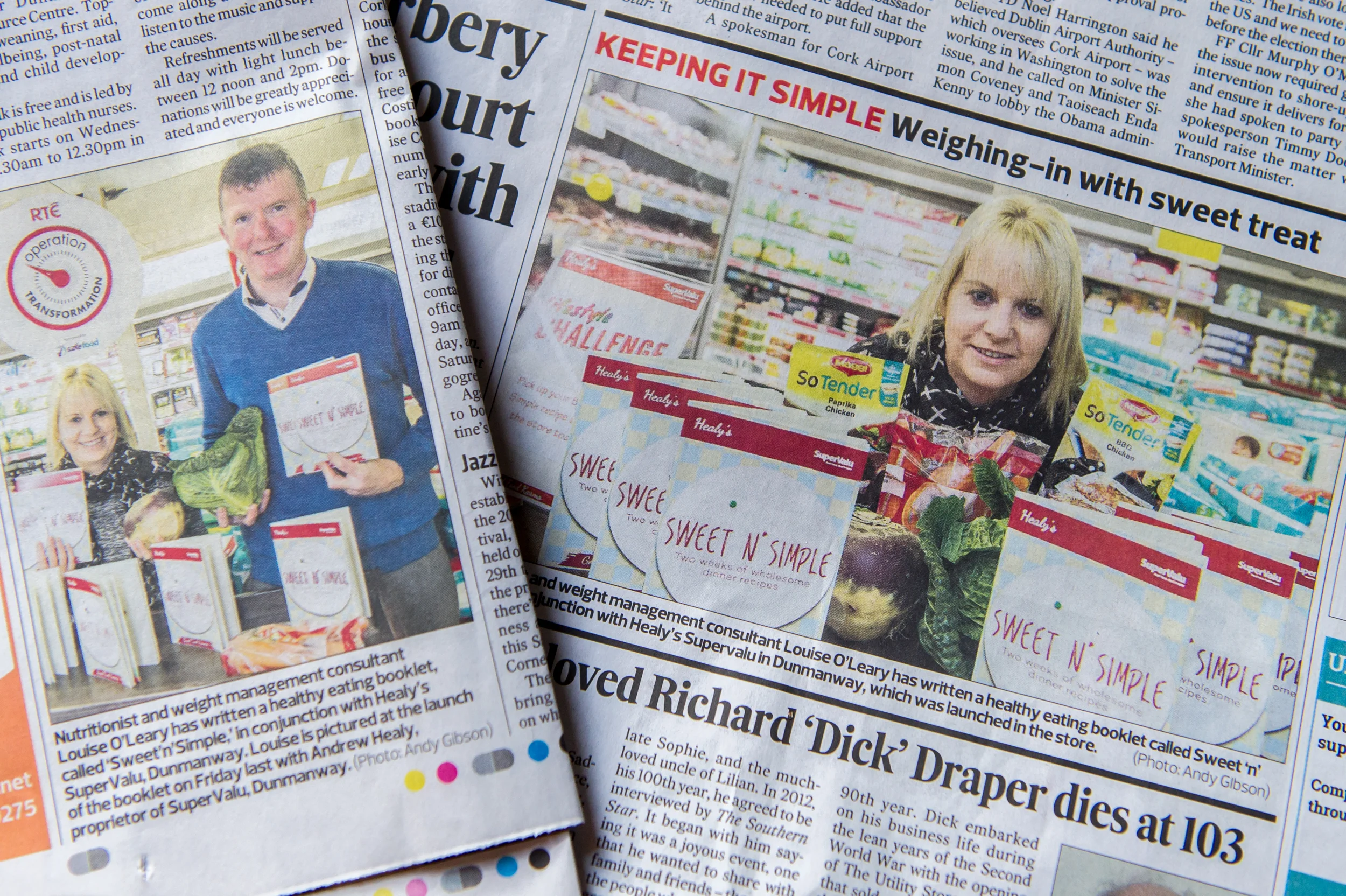The images that appeared in the latest edition of the Southern Star - oneis on page 3!