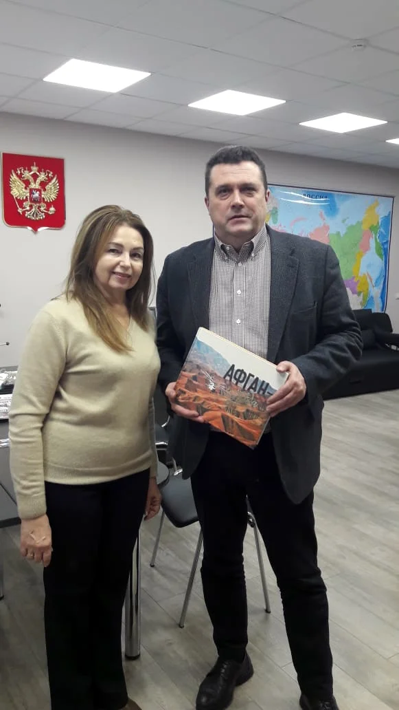 С председателем Союза журналистов России Владимиром Соловьевым