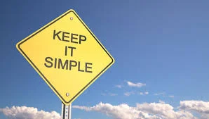 KISSING 101: Keeping it simple is not always so simple