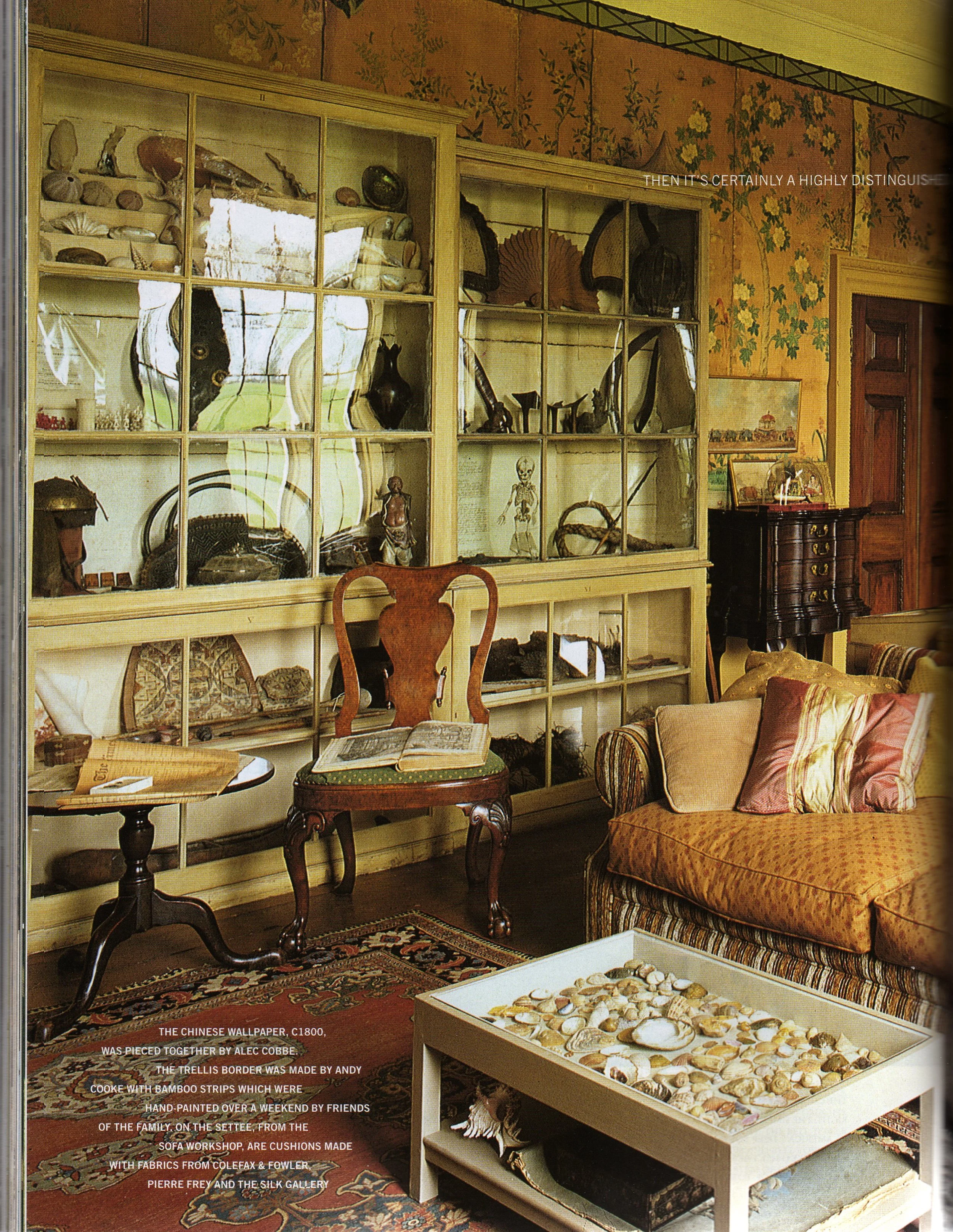 Cobbe's cabinet, World of Interiors / Rebecca Purcell Archive