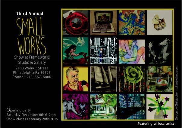 Third Annual Small Works Exhibition December 2014 - February 2015