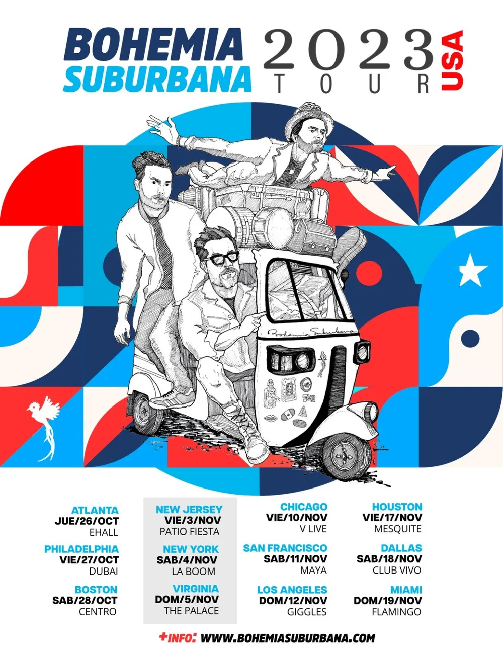 conciertos — Bohemia Suburbana