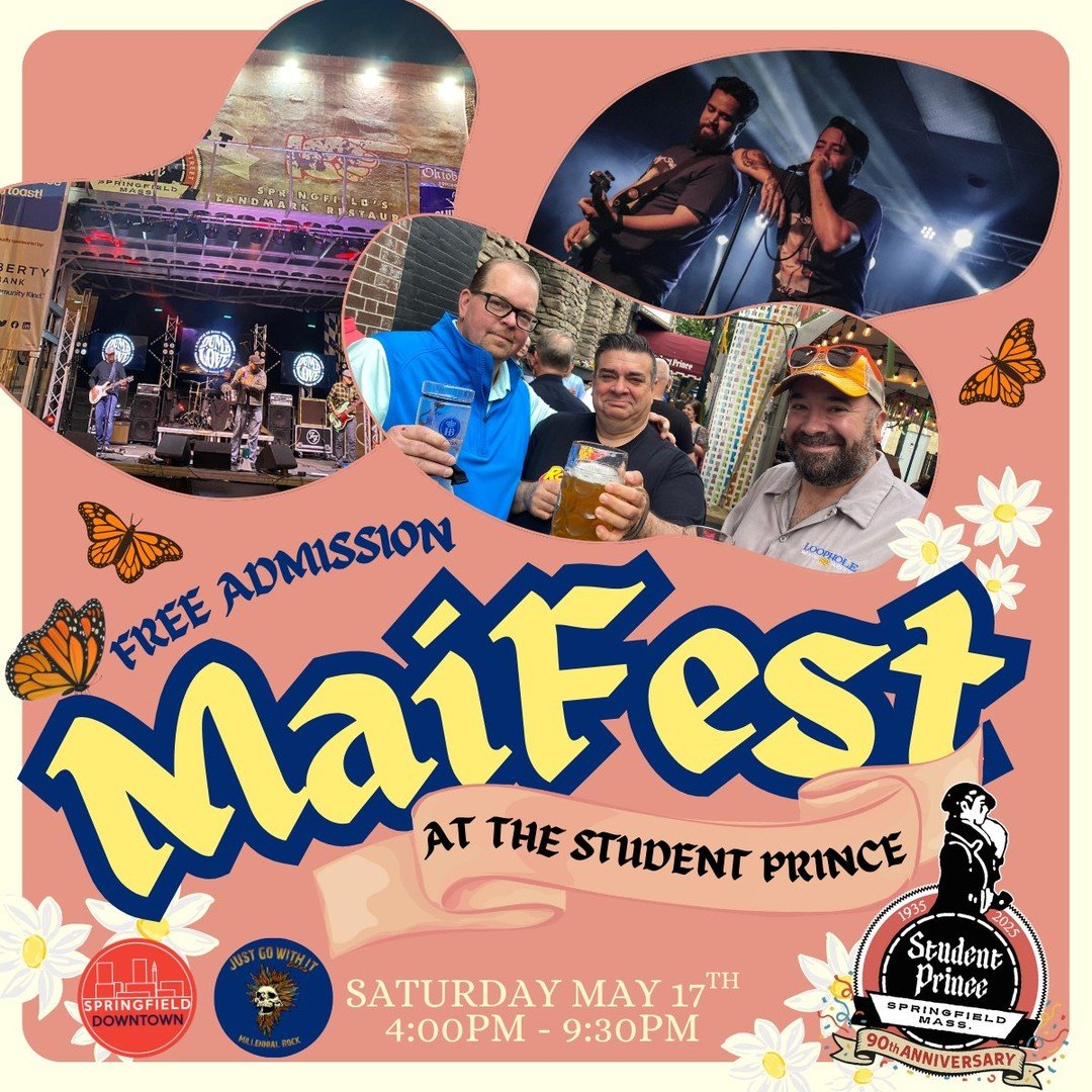 Our Maifest Block Party is happening TONIGHT at The Student Prince! ☀️Join us on Fort Street tonight for outdoor food, drinks, and live music from Just Go With It starting at 6 PM! 🎉 The sun is out and we&rsquo;re ready to party!

🎤 Live music from