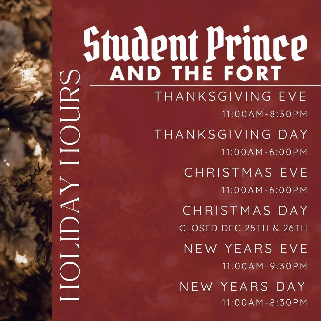 The holiday season is here! Please take a look at the holiday hours for all of our Bean Restaurant Group restaurants
Happy Holidays!☃️
#holidayhours