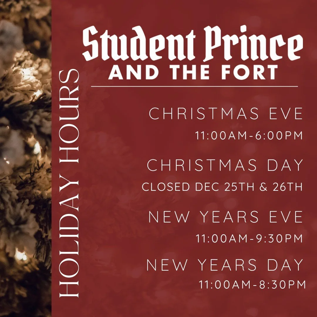 Happy Holidays from The Bean Restaurant Group! ✨
Please take note of our holiday hours as you plan your celebrations.
Warmest wishes this holiday season! 🎄