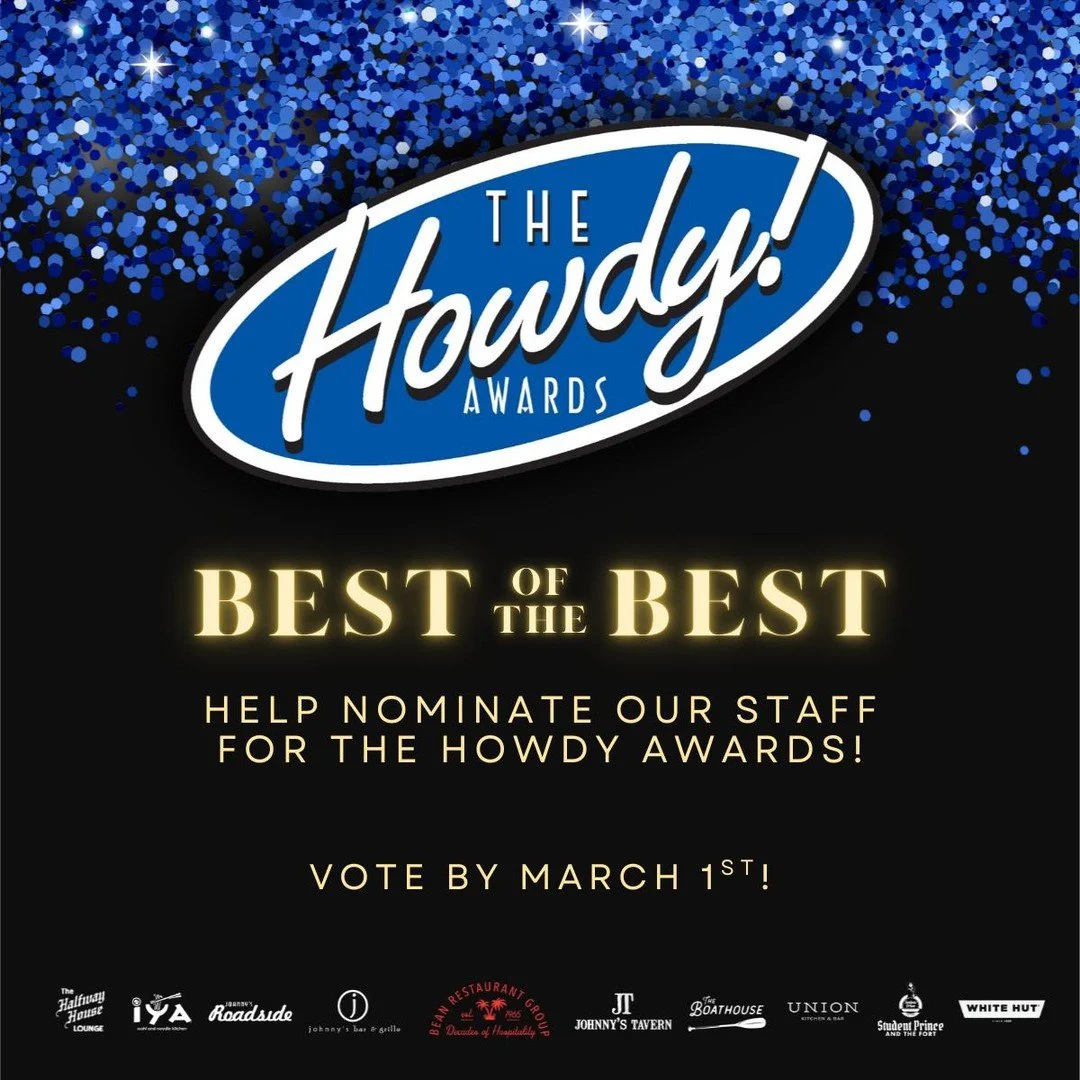 Had a great experience at any of our restaurants? 🍽️✨ Spread the love and nominate your favorite team member for the Howdy Awards! Let&rsquo;s celebrate the staff who go above and beyond
Vote through the link in our bio!
#HowdyAwards #BestOfTheBest 