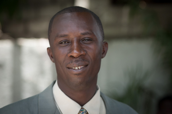    Pastor Vilner Lacombe and his wife, Berlouse Jajoute serve with their child, Vilnise Berlouna in Barqué, Haiti.   