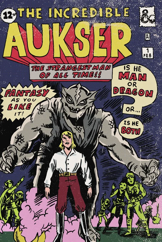 Eventually each player character will get a comic cover.
