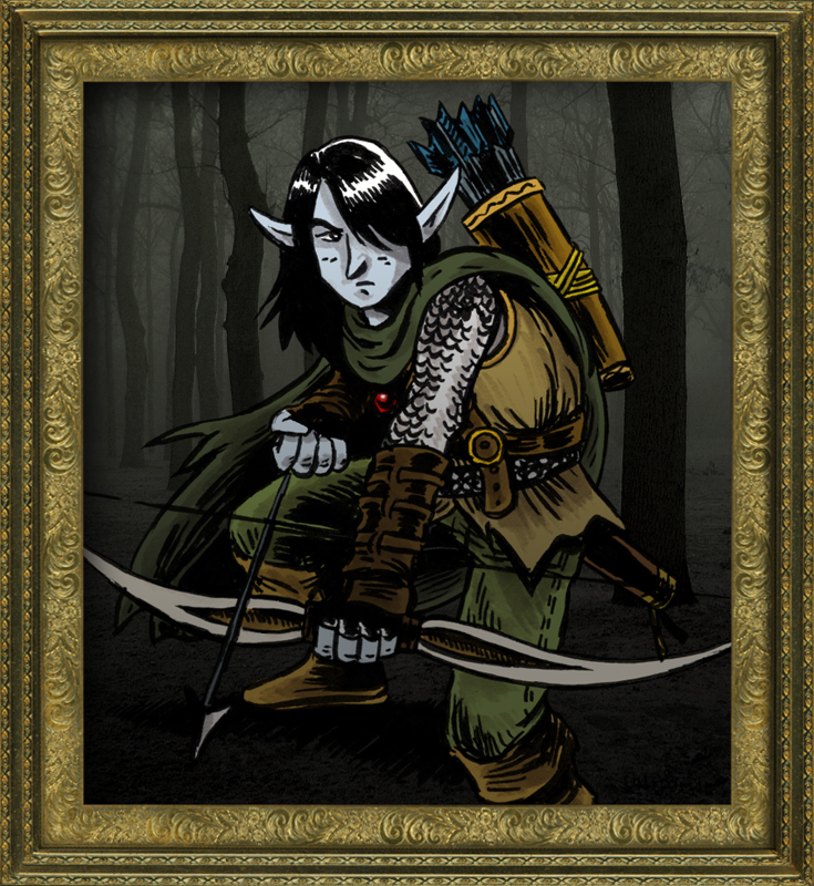 Rolen gets new armor after he leveled up.
