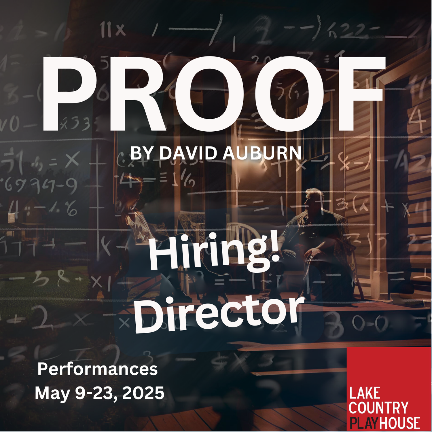 JOB OPENINGS — Lake Country Playhouse