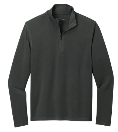 Port Authority 1/4-Zip Charcoal