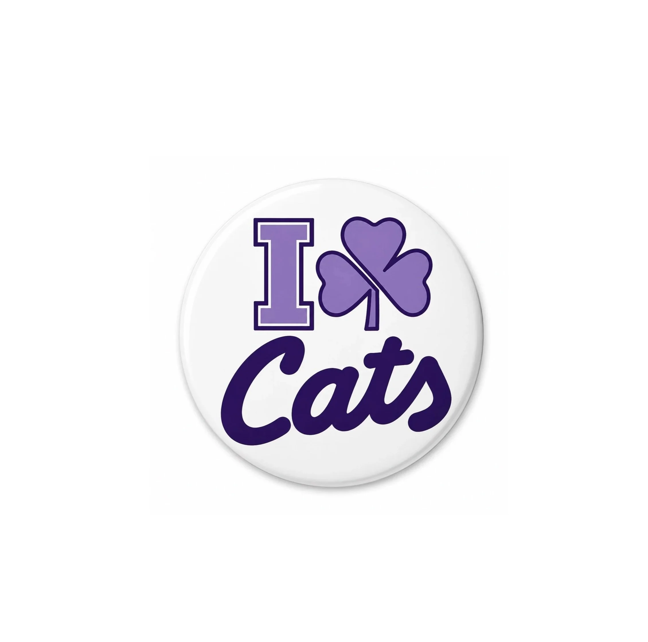 Shamrock - Game Day KSU Button