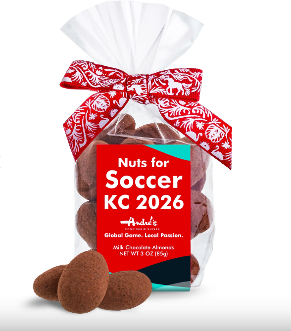 Nuts for Soccer Chocolate Almonds