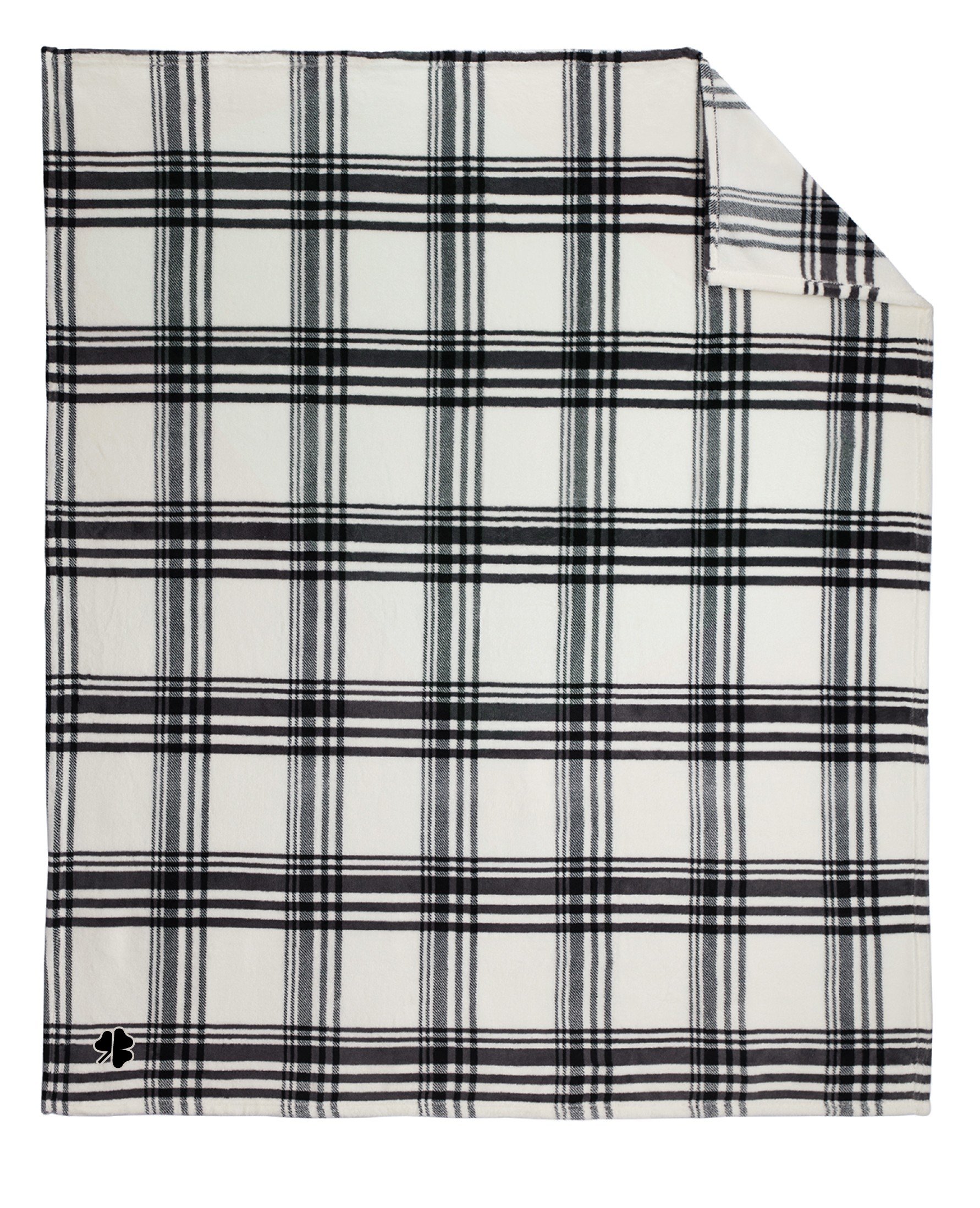 Shamrock-Blanket Back & White Plaid - Cream Outline.jpg