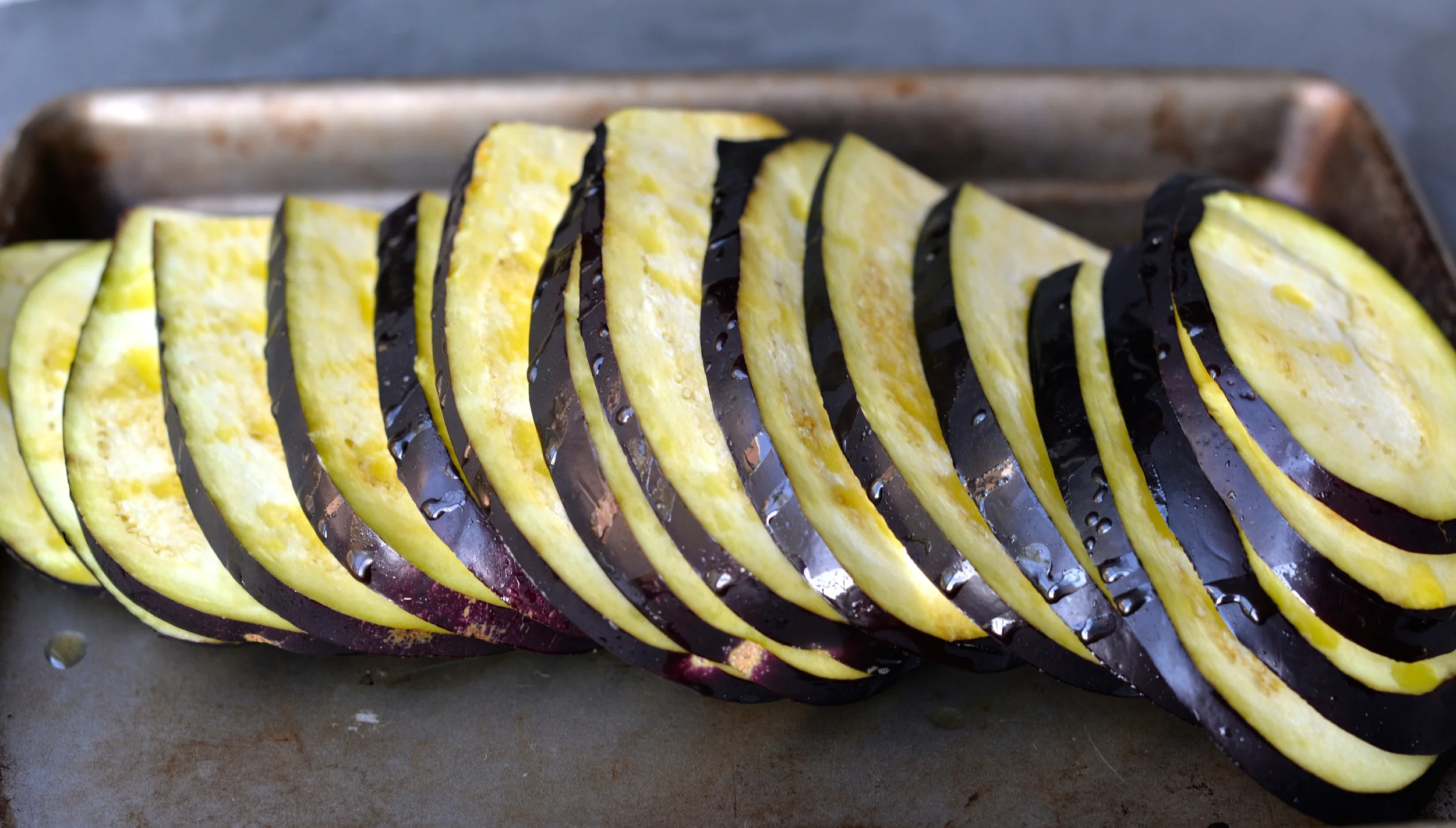 Middle Eastern Grilled Eggplant with Lemon Tahini Sauce — nourishing