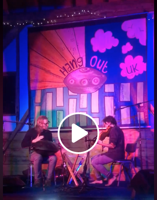 Performance with Davide Friello at HangOut UK in Sept 2018.
