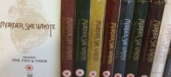 Yes, I do own all 12 series of Murder, She Wrote and the four made-for-TV movies that followed. No, I do not loan any of these out.