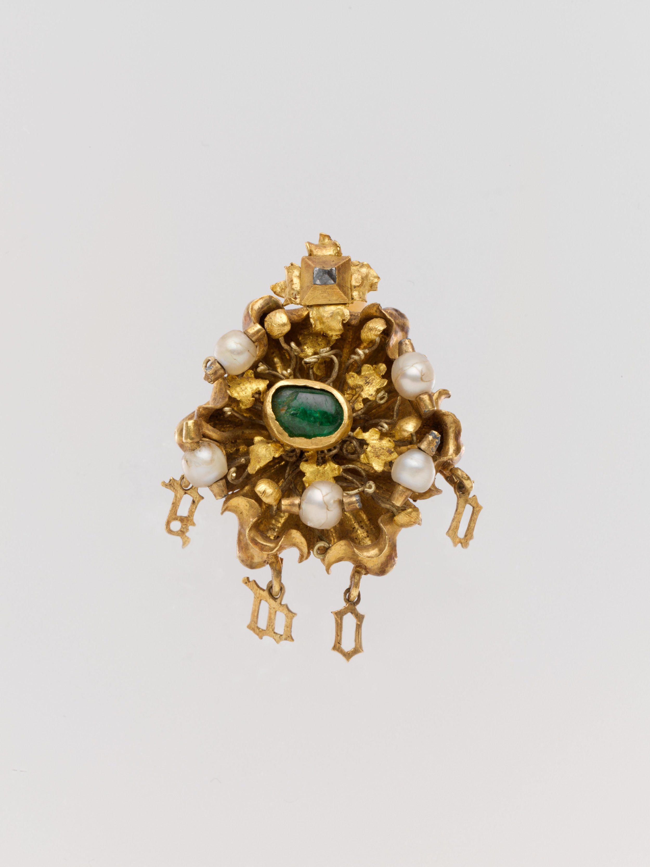 Cluster Brooch with Letters Spelling "Amor". Details as at 5 . License: CC0 1.0