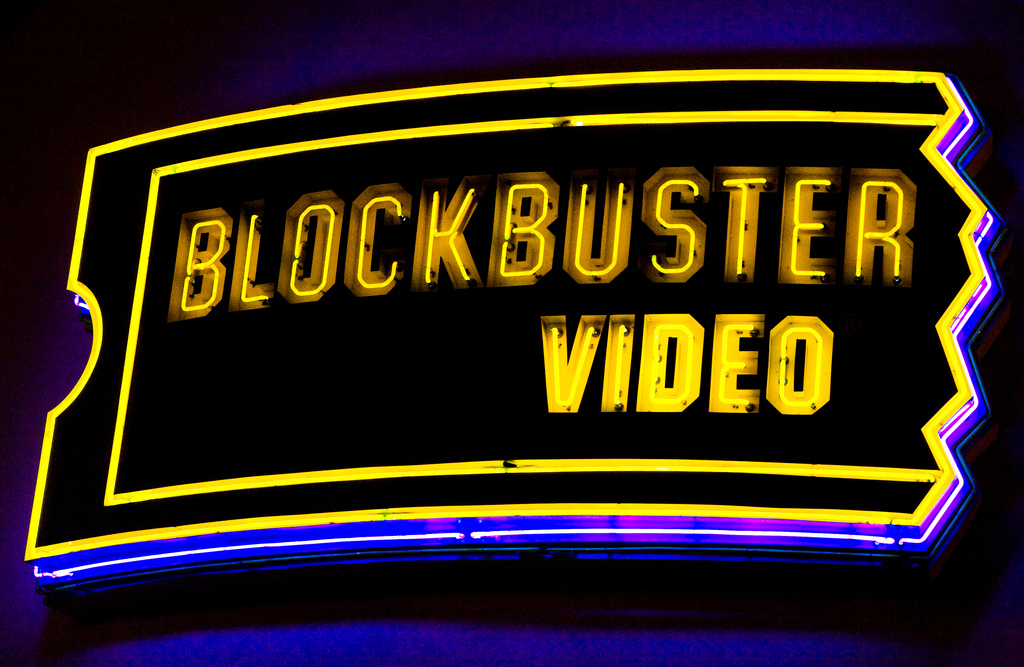"Blockbuster Video" - Thomas Hawk. Via Flickr . License: CC BY-NC 2.0