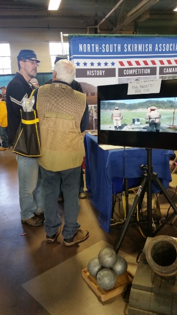 N-SSA Skirmishers were on hand to talk with potential new members.