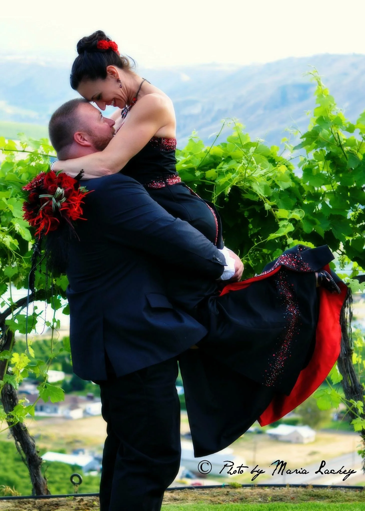 Wedding: Chris Scott with Paula Lamanna-Scott