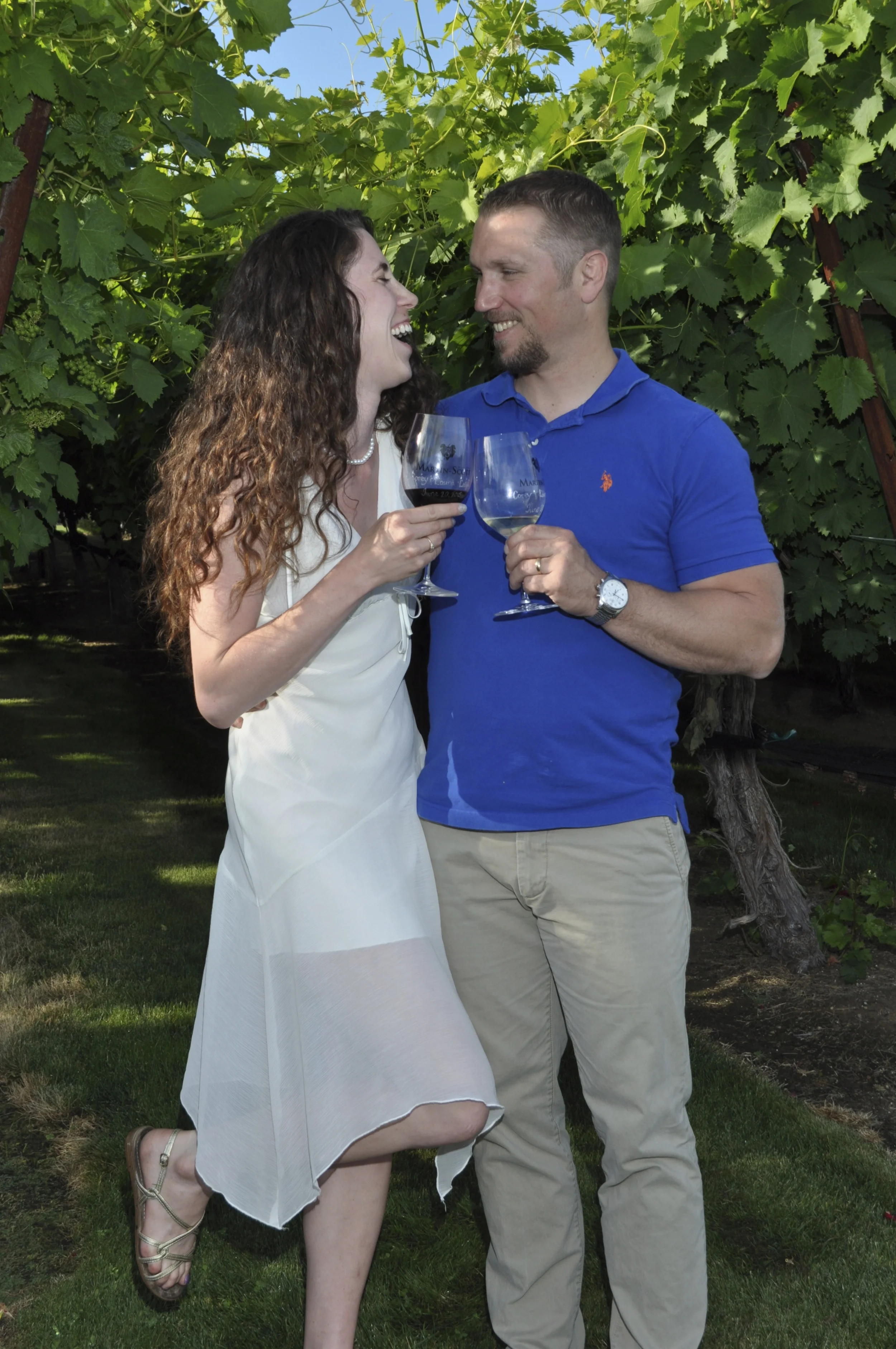 Wedr Laura Leigh and Cory Tolliver