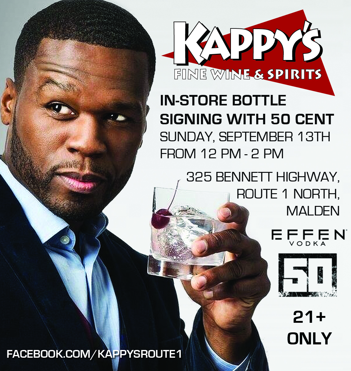 50 Cent Event Boston Globe Ad