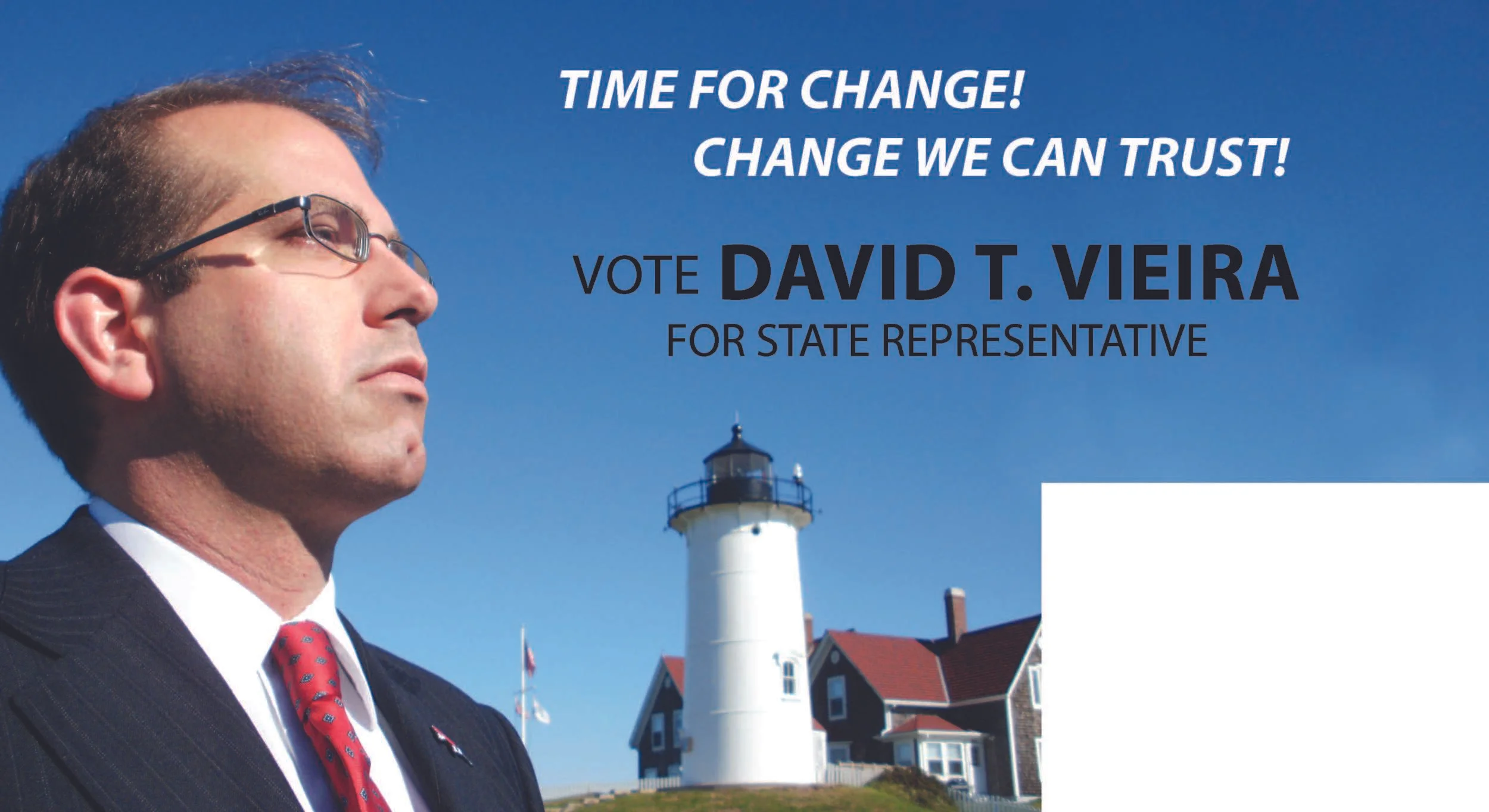 Vote Vieira Direct Mail Piece (Front)