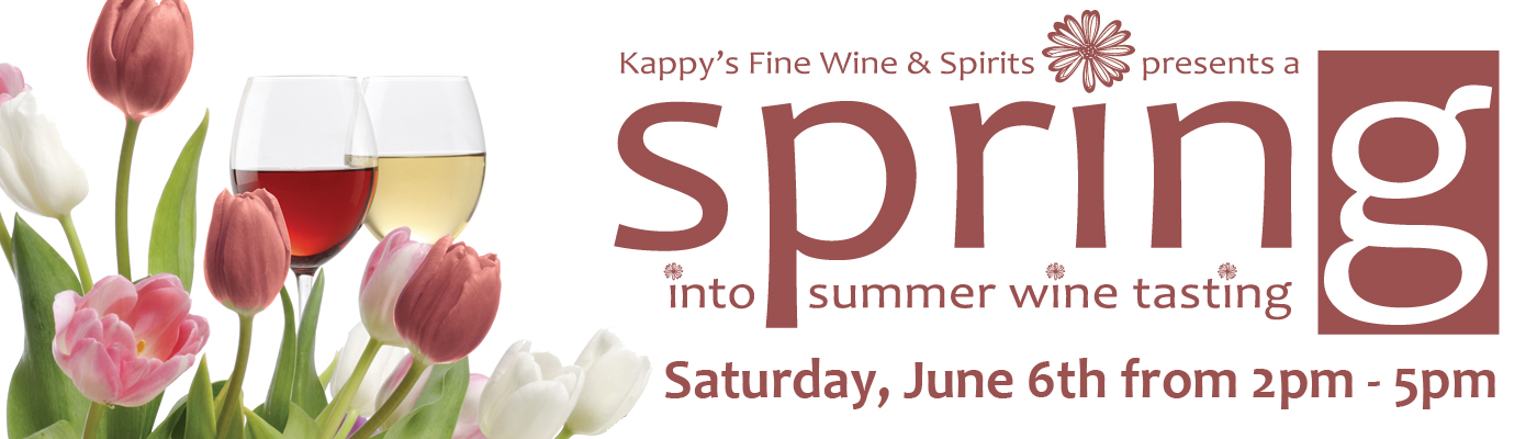 Kappy's Spring Wine Tasting Digital Billboard