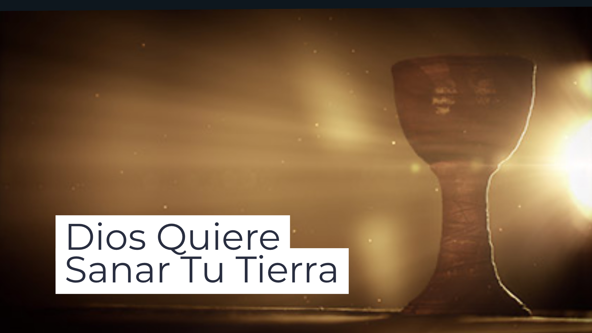 Dios Quiere Sanar Tu Tierra