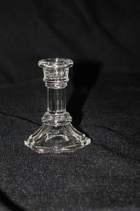Clear Candle Sticks