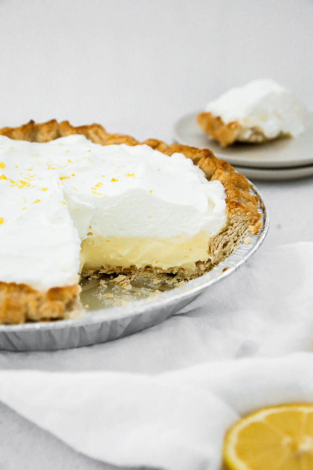 Sour Cream Lemon Pie