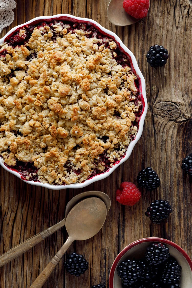 Seasonal Fresh Berry Galette or Pie