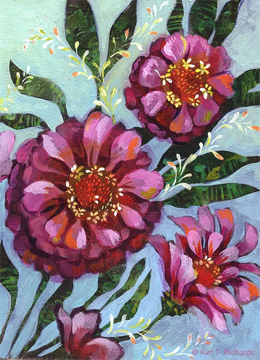 Zinnia © Kim T. Richards