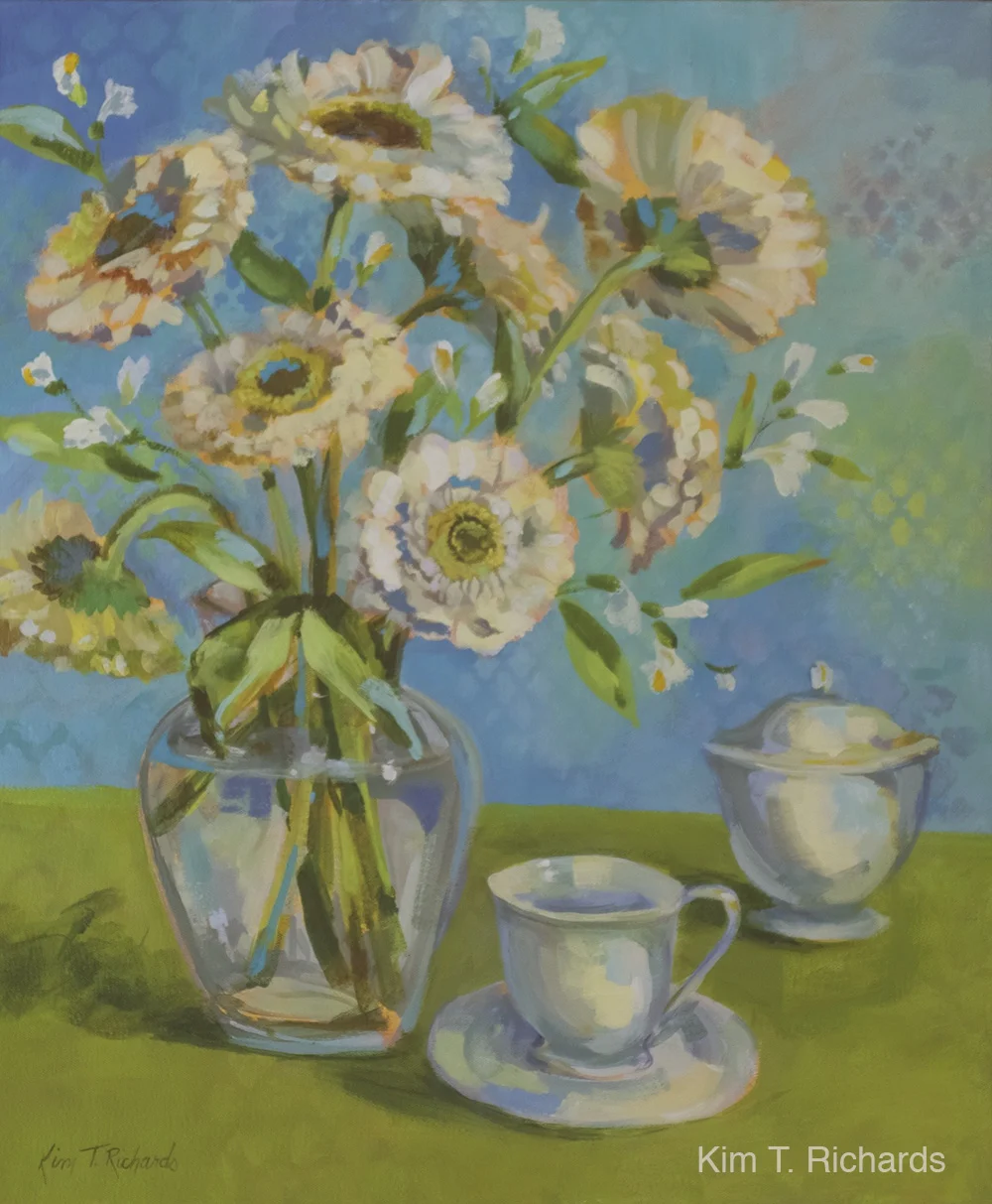 Her Morning Graces 20 x 24" acrylic on gallery wrap canvas $600