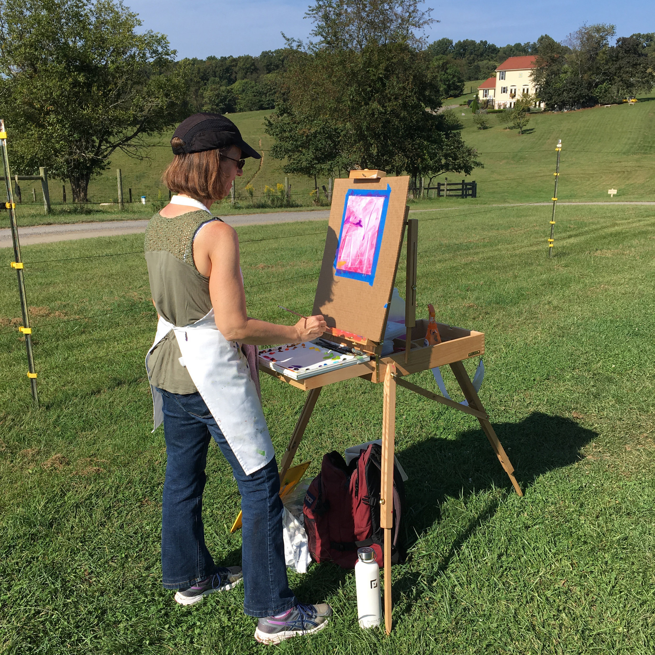 My Favorite Plein Air Easel and Palette