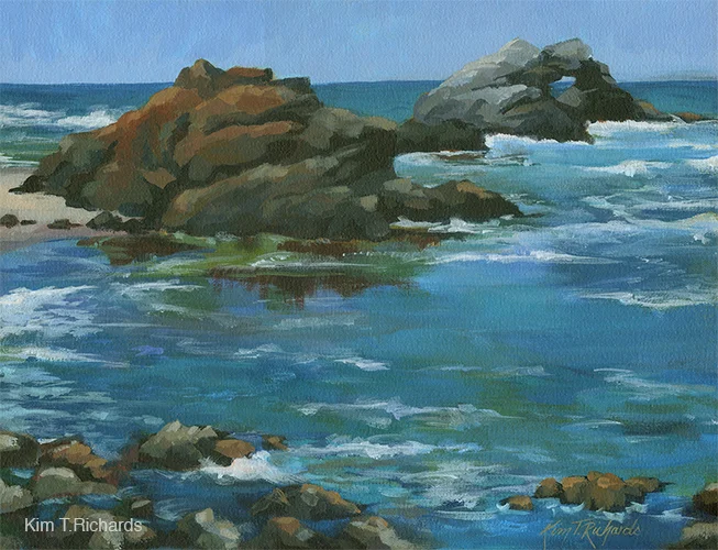 “A Good Place to Think” Acrylic 18x14” $375