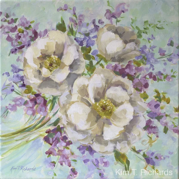 Parisian Weekend by Kim T. Richards 16 x 16”