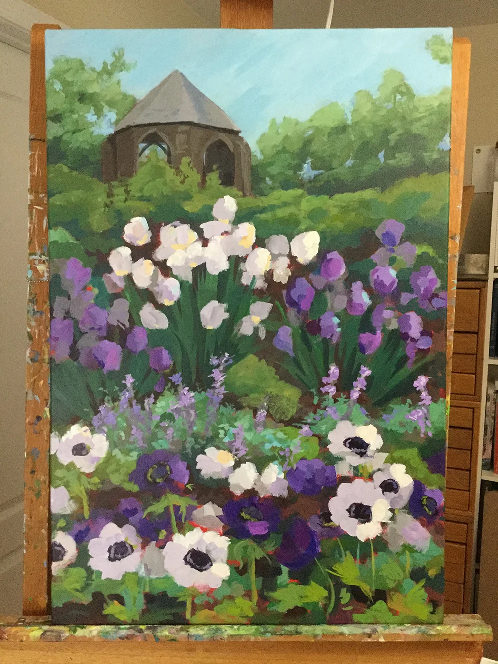 final painting stages