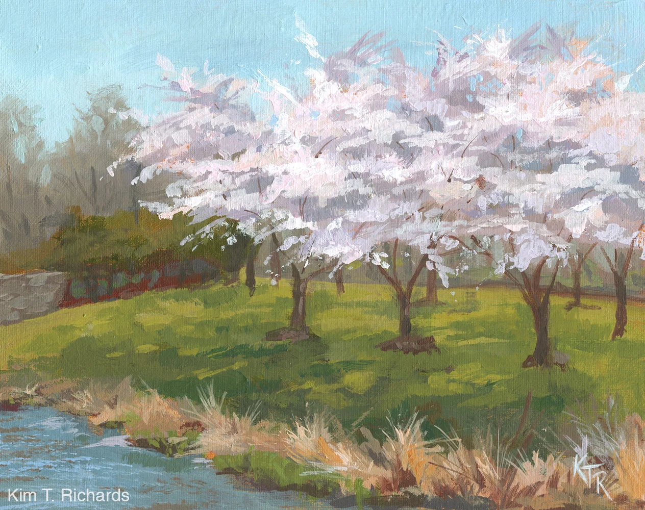 Peak Bloom 10 x 8” acrylic on canvas panel SOLD