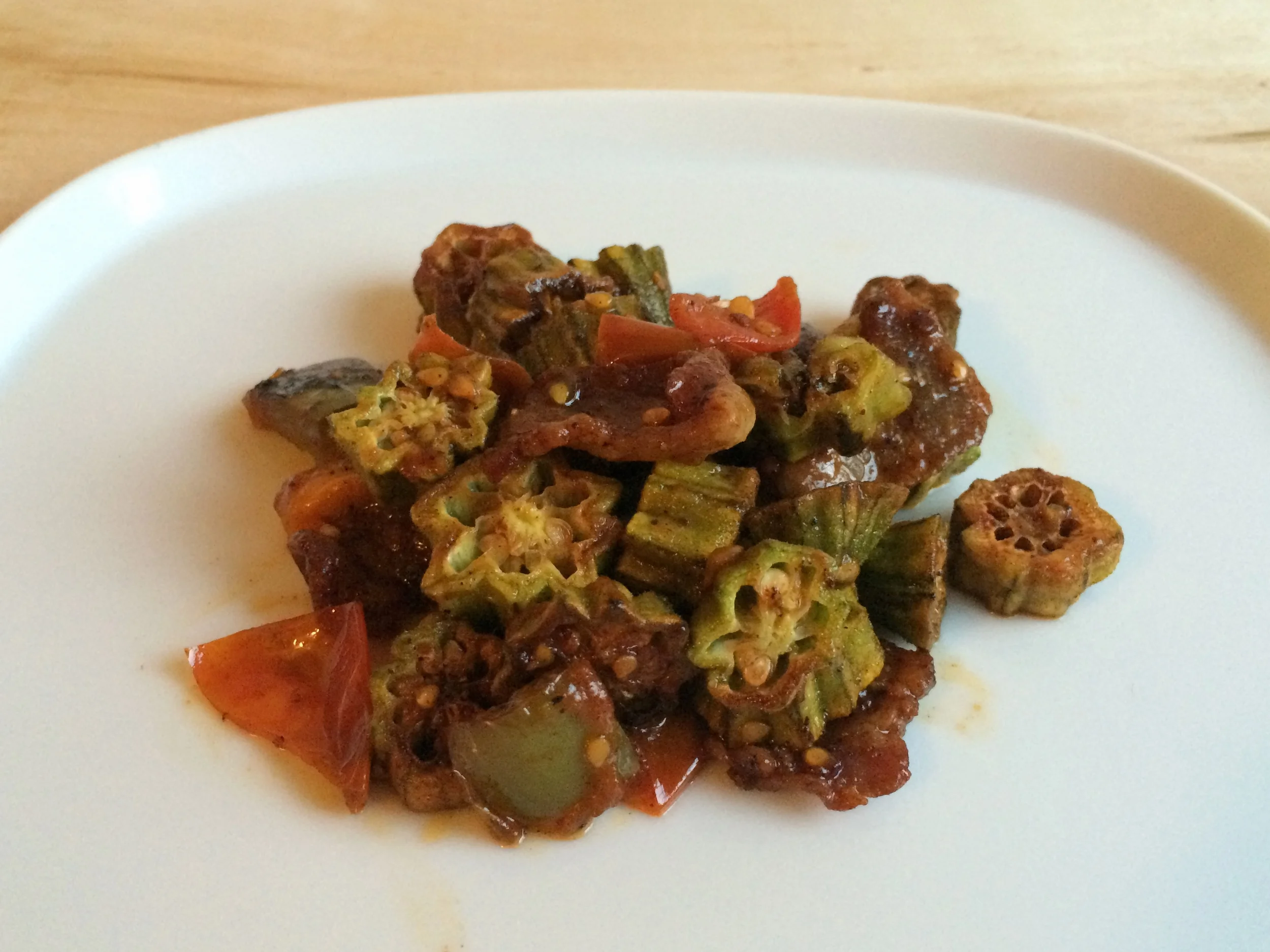 How to cook slimefree okra