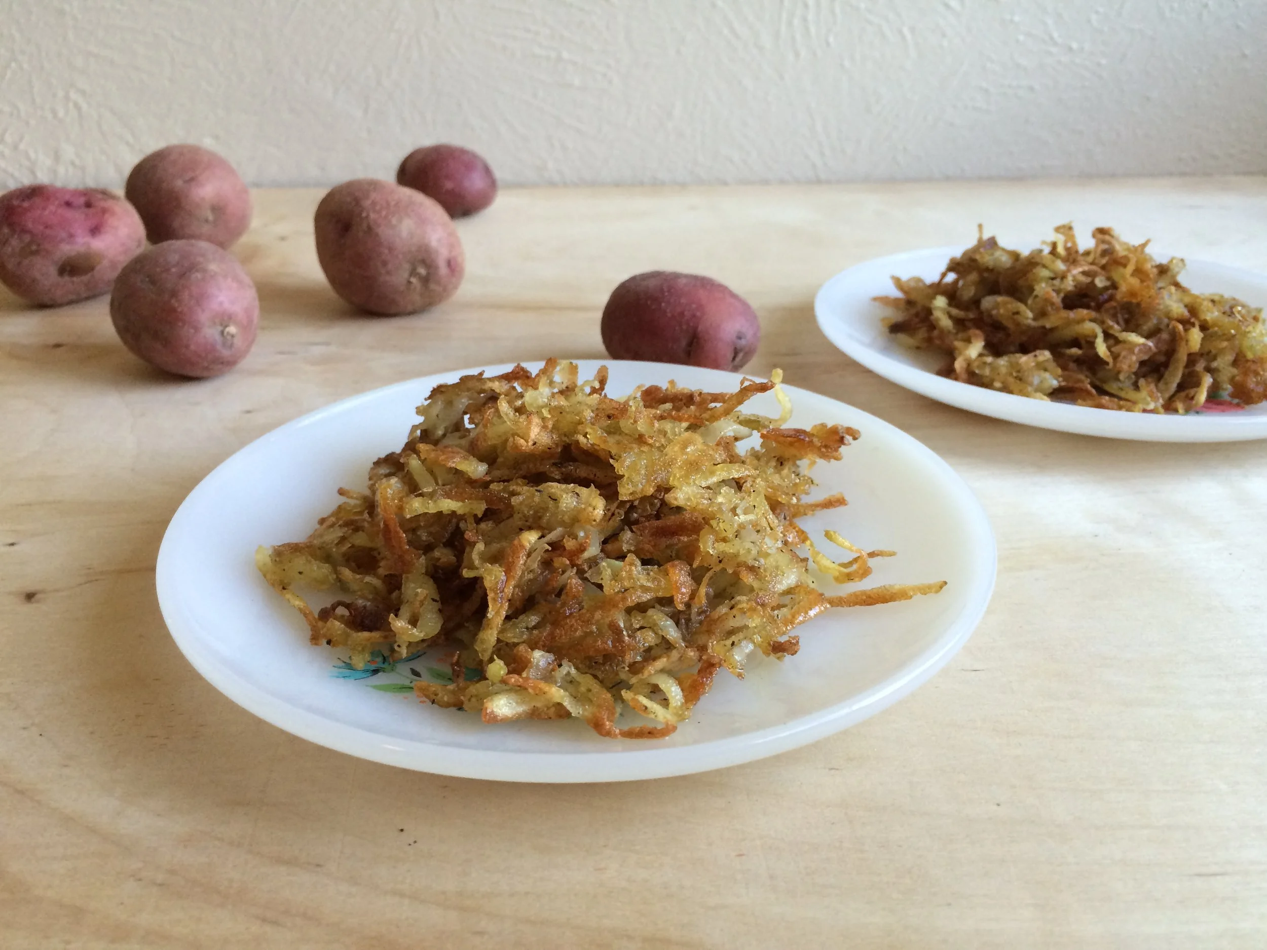 How to make hashbrowns from real potatoes